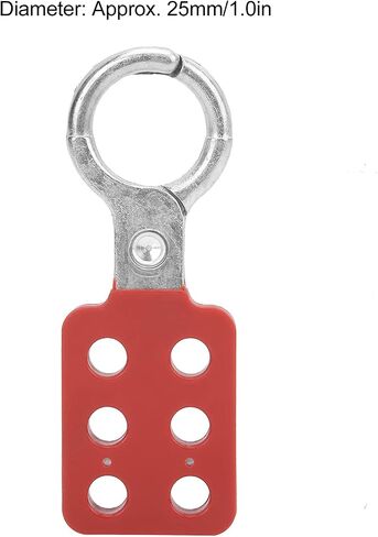 Lock Out Tag Out Hasp, 10Pcs Aluminium Lockout Tagout Hasp Kit with 6 Holes Interlock for Lockout Station, Safety Hasp Lock for Padlocks in Saudi Arabia