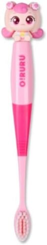 1 Count Catch Teenieping Figure Toothbrush Compact Head 6.5inches (Pink) in Saudi Arabia
