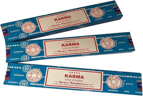 Satya Sai Baba - Karma Incense Sticks - Pack of 3 (15 Gram Each) in Saudi Arabia
