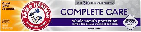 ARM & HAMMER Complete Care Fluoride Anticavity Toothpaste, Fresh Mint 6 oz (Pack of 3) in Saudi Arabia