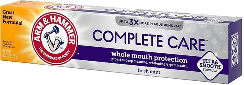 ARM & HAMMER Complete Care Fluoride Anticavity Toothpaste, Fresh Mint 6 oz (Pack of 3) in Saudi Arabia