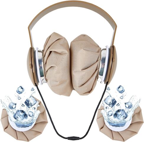 Neck Cooler for Hot Weather Reusable Ice Pack Neck Cooling Device Ice Bags Hot Water Bag for Pain Relief Leak Proof Breathable Cloth Bag for Summer Winter Indoor Outdoor in Saudi Arabia