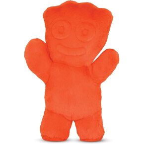 iscream Sour Patch Kids Furry 16.75" x 12" Candy Character Shaped Pillow, Red