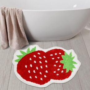 Cute Sunflower Bath Mat for Bathroom, Hot Pink Flower Bathroom Rug Non Slip Pink Flower Decor Rug Absorbent Shower Rug Plush Floor Bahtub Mats Sunflower Rugs for Bedroom, Living Room (27.6 Inch)