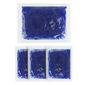 8PCS Blue Silica Gel Desiccant Packets Premium Indicating Desiccant Beads, Blue to Pink Indicating for Use Industrial 3 and 4 Stage Filters