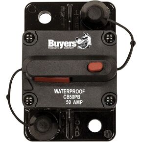Buyers Products CB50PB Circuit Breaker , Black