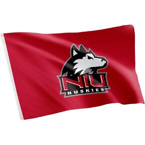 Desert Cactus Northern Illinois University Flag NIU Huskies Flag Banners 100% Polyester Indoor Outdoor 3x5 feet Flags (Style 1)