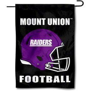 Mount Union Raiders Football Helmet Garden Flag