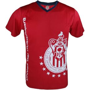 Youth Chivas De Guadalajara Soccer Poly Shirt Soccer Youth Jersey -07