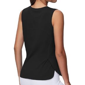 قمصان اليوغا النسائية بدون أكمام للتمارين الرياضية من THE GYM PEOPLE، قمصان يوجا فضفاضة بدون أكمام قابلة للتنفس مع فتحات جانبية in Kuwait