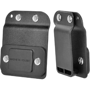2 Pack TapeCatcher, Tape Measure Holder for Belt, Low-Profile Tape Measure Belt Clip, Fits up to 2" Tool Belt, Tape Accessories