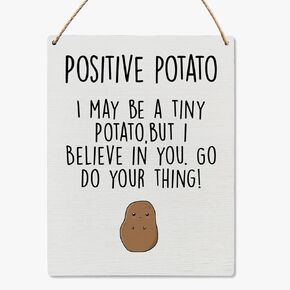Inspirational Wall Decor, Motivational Wall Decor, Positive Affirmations Wall Wood Hanging Sign, Classroom Reading Room Kids Room Wooden Slogan Hanging Sign 8X10 Inch