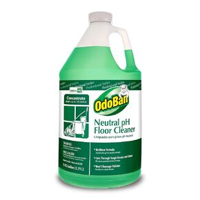 OdoBan Professional Series Neutral pH No Rinse Floor Cleaner Concentrate, 1 Gallon