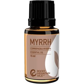 Rocky Mountain Oils Myrrh Essential Oil - Grade Essential Oils for Diffuser, Topical, and Home - 15ml