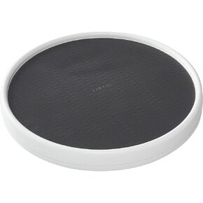 Copco Pro Non-Skid Pantry Cabinet Lazy Susan Turntable, 15-Inch, Charcoal