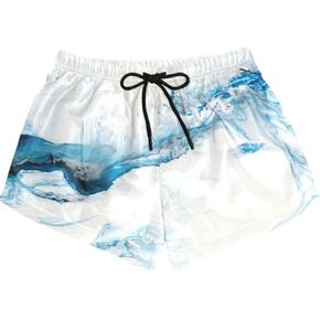 visesunny Board Shorts for Women Teens Youth Wolf Athletic Beach Swimsuit Tankini Bottoms