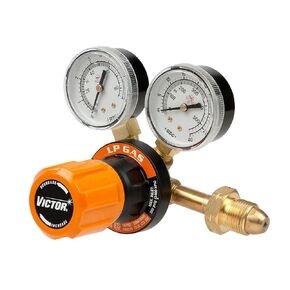 Victor Technologies 0781-9410 G250-60-510LP Medium Duty Single Stage L.P. Gas Regulator, 60 psig Delivery Range, CGA 510 Inlet Connection
