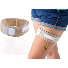 Catheter Leg Band Holder - Fixation Tape Wrap with Anti Slip Urinary Incontinence Supplies