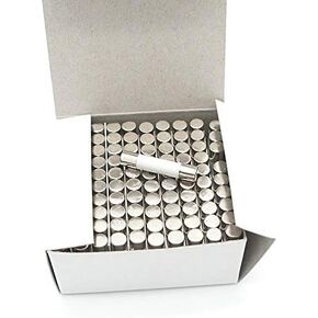 100 Pcs R055 Ceramic Fuse Tube 250V 5x25mm 0.5A/1A/2A/3A/4A/5A/6A/10A/15A/16A/20A (6A)