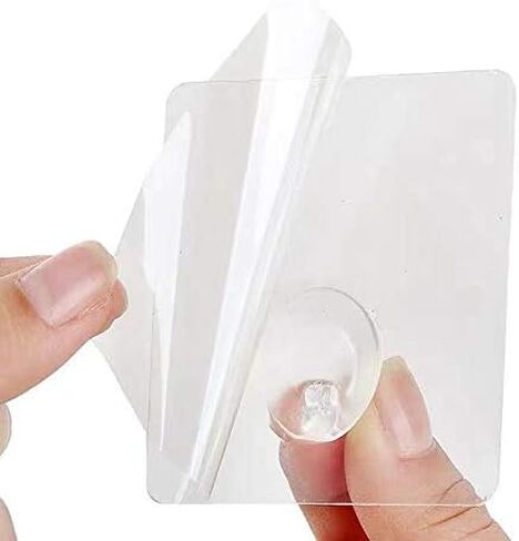 KK5 Adhesive Hooks for Hanging Heavy Duty Wall Hooks Max 13lbs Sticky Hooks Ceiling Hooks for Kitchen Livingroom Bedroom Student Dormitory - 8Pack in Saudi Arabia
