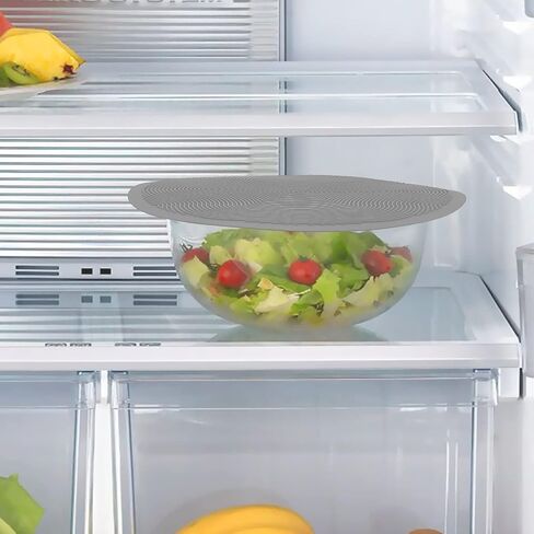 KooMall 12 10 8 Inch Multi-use Microwave Mat, Trivet, Pot Holders, Drying, Baking, Place Mat, Utensils Rest, Silicone Cover Pad for Hot Pot Pans Bowls Plates Dishes Kitchen Counter,Heat Resistant,Gray in Saudi Arabia
