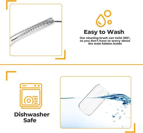 4 مجموعات أكواب زجاجية مع أغطية وقش من الخيزران، أكواب بيرة للشرب على شكل علبة 20 أونصة، فناجين قهوة مثلجة، كوب لطيف مع فرشتي تنظيف، مثالية لشاي الفقاعات والعصائر والعصير in Kuwait