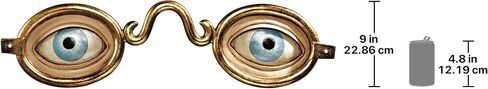 Design Toscano Folk Art Optometrist Trade Wall Sculpture, 36.00" x 3.50", Full Color in Saudi Arabia