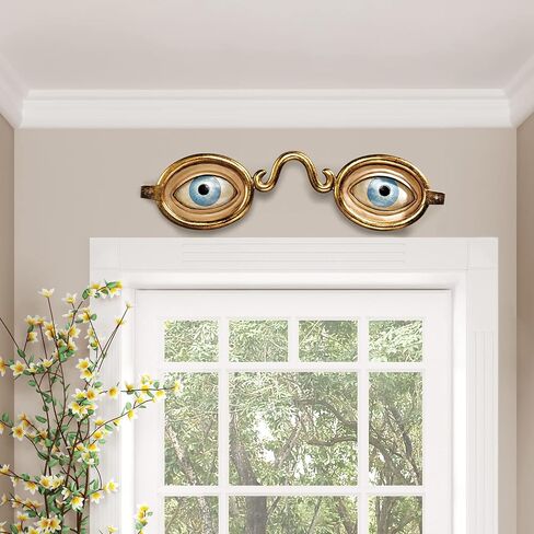 Design Toscano Folk Art Optometrist Trade Wall Sculpture, 36.00" x 3.50", Full Color in Saudi Arabia