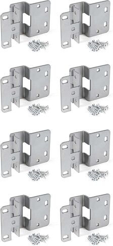 Outwater Industries: 2-3/4in Five Knuckle Hinge in Matte Chrome | for 3/4in Door | 2 Pack in Saudi Arabia