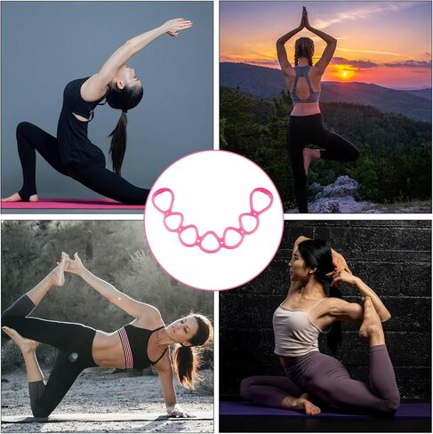 7 أشرطة مقاومة قابلة للتعديل، الظهر والقدم والساق واليد، أداة تمرين الذراع، أربطة تمارين المشي المنزلية للمنزل أو مركز اللياقة البدنية in Kuwait