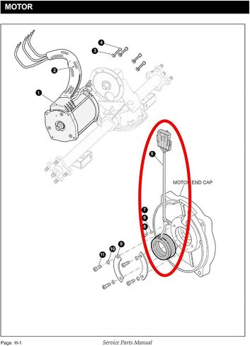 Dr.Acces Golf Cart Sensor Bearing Encoder Assembly Fits EZGO RXV Gas & Electric 2008 UP Replace # 612595 612368 in Saudi Arabia