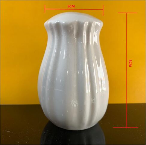 Ceramic 3D Fruit-shaped Pattern DIY Salt and Pepper Seasoning Set - Stylish and Functional Tableware for Kitchen and Dining - Surprise Gift (D) in Saudi Arabia