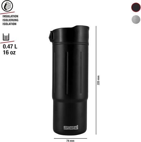 SIGG - Insulated Coffee Cup - Travel Mug Gemstone - Hot & Cold, Leakproof, BPA Free. in Saudi Arabia