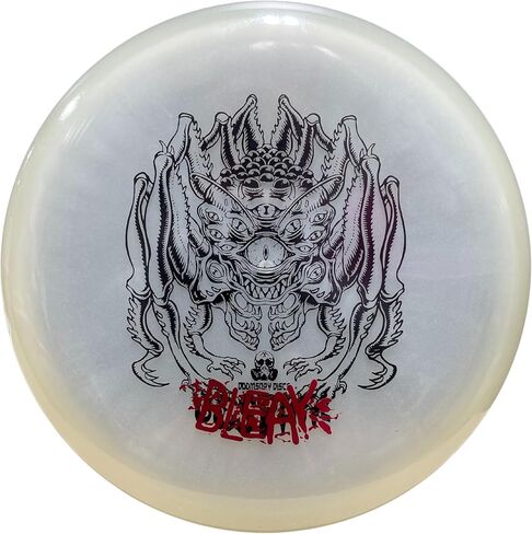 Bleak Disc Golf Straight-Flying Putter in Glow Isolation Plastic in Saudi Arabia