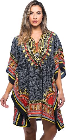 Riviera Sun African Print Dashiki Caftan for Women in Saudi Arabia