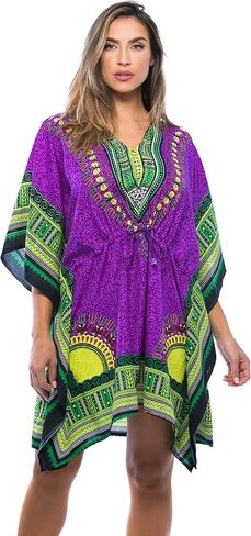 Riviera Sun African Print Dashiki Caftan for Women in Saudi Arabia