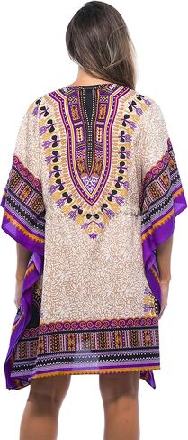 Riviera Sun African Print Dashiki Caftan for Women in Saudi Arabia
