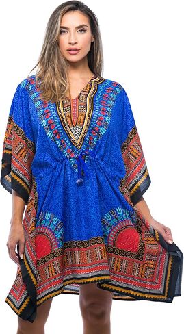 Riviera Sun African Print Dashiki Caftan for Women in Saudi Arabia