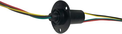 Slip Ring Collector Ring Rotary Electrical Slip Ring Electrical Contact Joint Rotary Connector Capsule for Wind Turbine Power Generator(4 Wires 10A Diameter 22mm) in Saudi Arabia