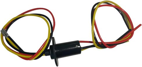 Slip Ring Collector Ring Rotary Electrical Slip Ring Electrical Contact Joint Rotary Connector Capsule for Wind Turbine Power Generator(4 Wires 10A Diameter 22mm) in Saudi Arabia