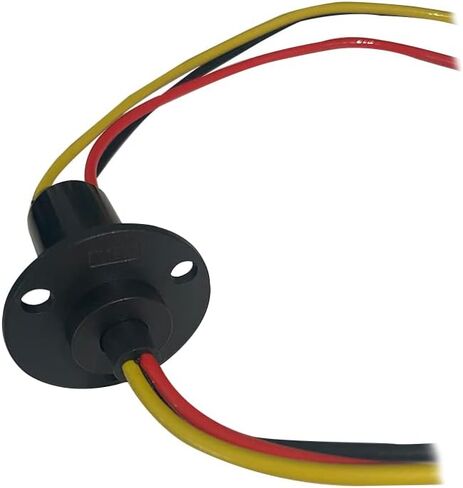 Slip Ring Collector Ring Rotary Electrical Slip Ring Electrical Contact Joint Rotary Connector Capsule for Wind Turbine Power Generator(4 Wires 10A Diameter 22mm) in Saudi Arabia