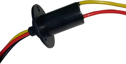 Slip Ring Collector Ring Rotary Electrical Slip Ring Electrical Contact Joint Rotary Connector Capsule for Wind Turbine Power Generator(4 Wires 10A Diameter 22mm) in Saudi Arabia