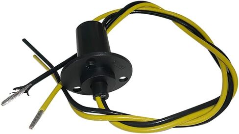 Slip Ring Collector Ring Rotary Electrical Slip Ring Electrical Contact Joint Rotary Connector Capsule for Wind Turbine Power Generator(4 Wires 10A Diameter 22mm) in Saudi Arabia