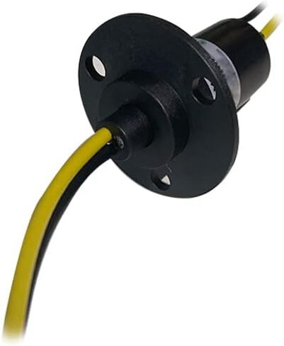 Slip Ring Collector Ring Rotary Electrical Slip Ring Electrical Contact Joint Rotary Connector Capsule for Wind Turbine Power Generator(4 Wires 10A Diameter 22mm) in Saudi Arabia