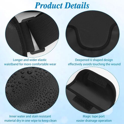 Ostomy Bag Covers with Adjustable Elastic Colostomy Support Belt Pouch Stoma Ileostomy Supplies for Women Men in Saudi Arabia