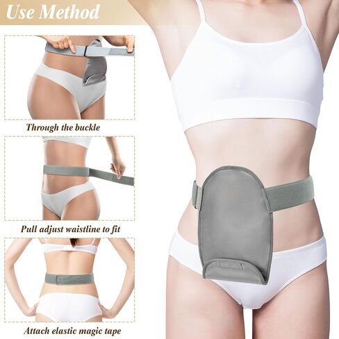 Ostomy Bag Covers with Adjustable Elastic Colostomy Support Belt Pouch Stoma Ileostomy Supplies for Women Men in Saudi Arabia