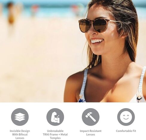 Reader Sunglasses for Women Bifocal for Reading Under the Sun Vintage style glasses-UV PROTECTION in Saudi Arabia