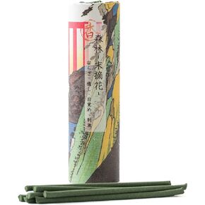 KIKI-WAKOU Japanese Handmade Incense from Kyoto,Japan.10 sticks.Package by Ukiyo-e.Traditional Japanese fragrance. for Zen, meditation, mindfulness (Sandalwood)