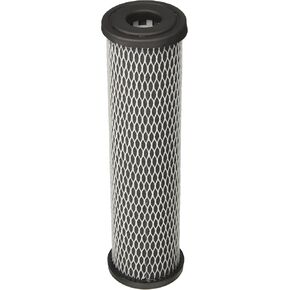 SHURflo 155002-43 10" Replacement Filter Cartridge - 1 GPM, at 60 PSI, Filters up to 2,500 Gallons, Carbon paper, 5 Micron rating, reduces Sediment, Taste, Odor, Iron, THM's, & VOC's, CE