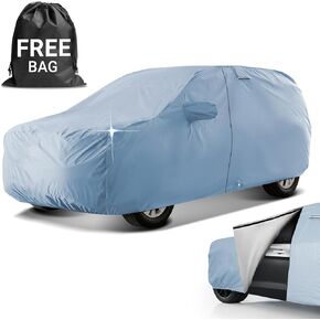 Coverland Superior Car Covers for Automobiles | Car Cover Waterproof All Weather Snow | Ideal for Indoor and Outdoor Use, Fits Sedan/Coupe (189-193 inch)